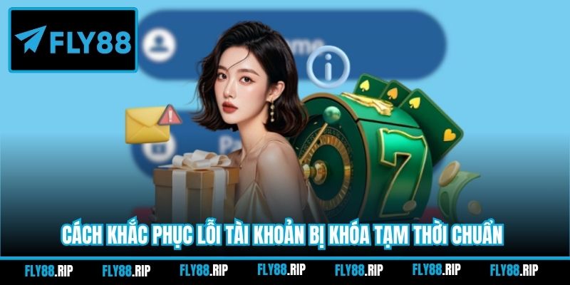 Cách khắc phục lỗi tài khoản bị khóa tạm thời chuẩn