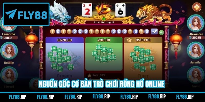 Nguồn gốc cơ bản trò chơi Rồng Hổ online